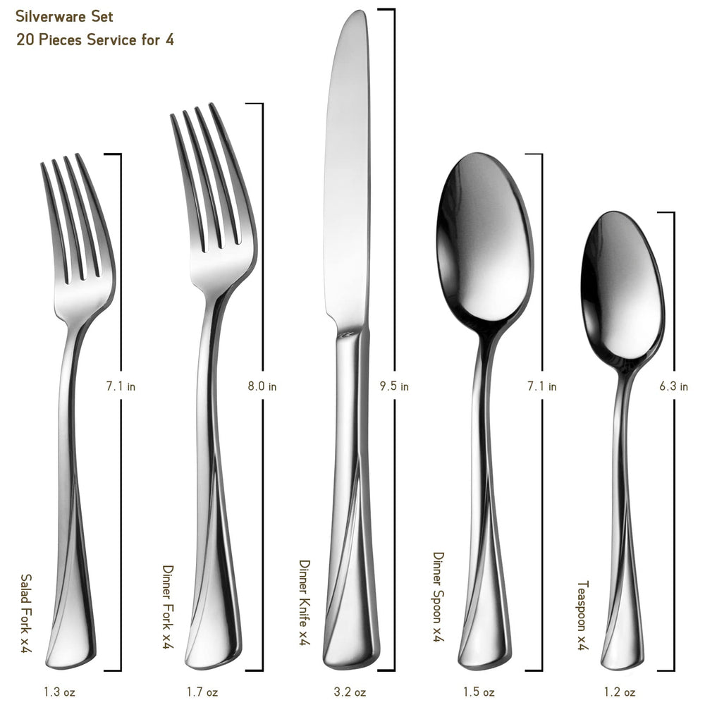 Alata Alice couverts en usage sur une table illustrant confort d'utilisation