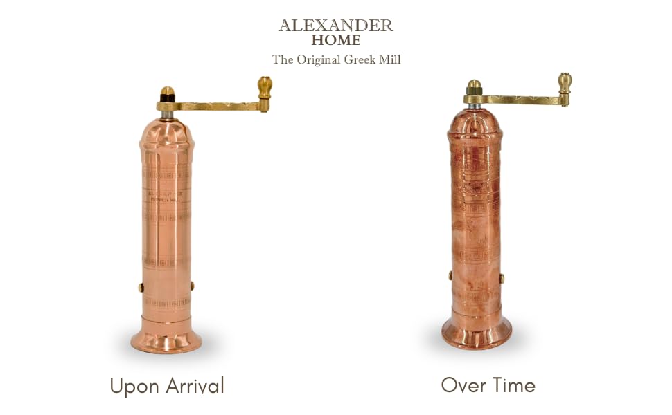 Alexander Home moulin posé sur une table dressée, ajoute du style au service