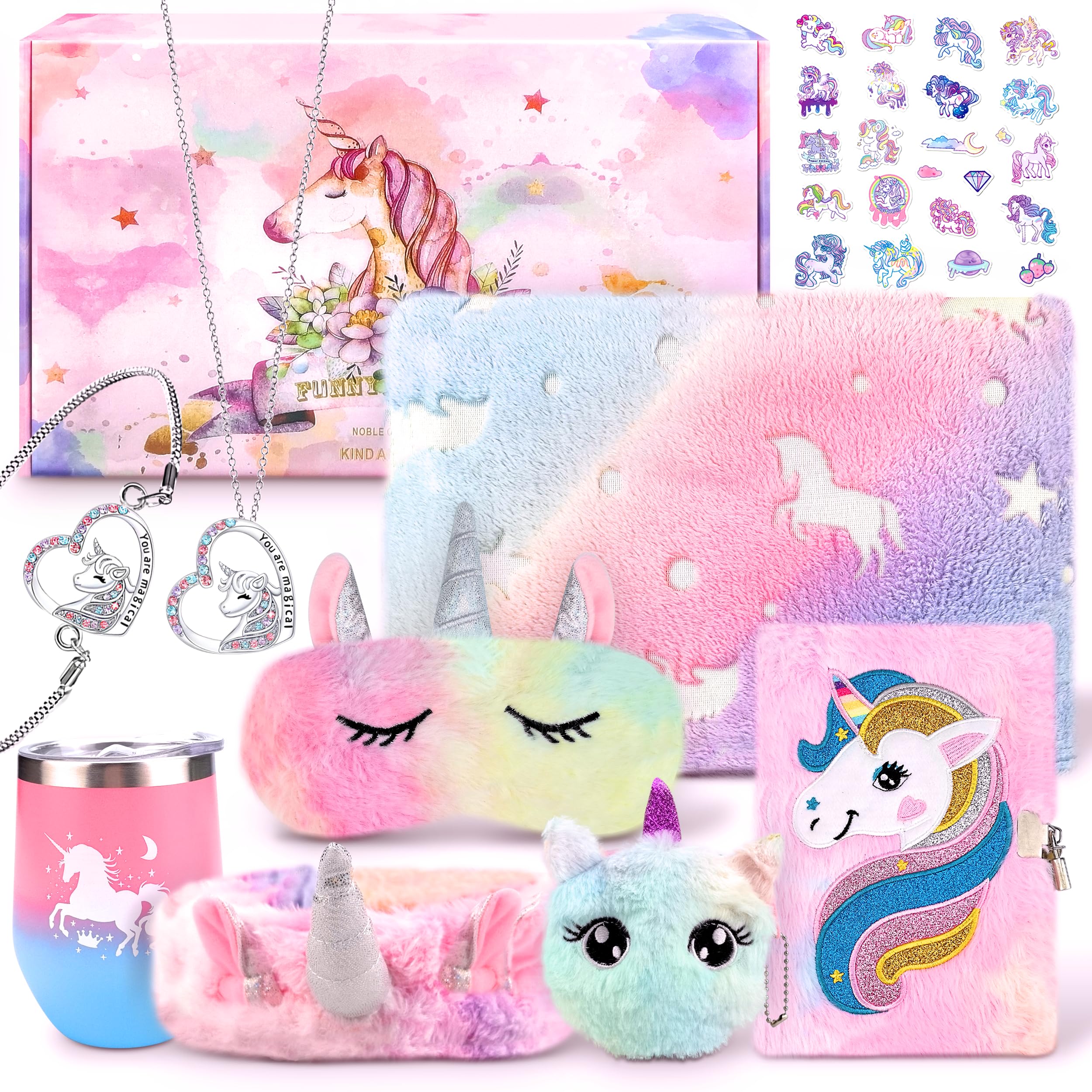algpty coffret licorne fermé, présentation cadeau prête à offrir