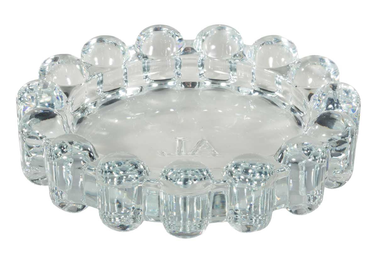 Alice Lane coupelle bulle face montrant la silhouette décorative et l’éclat du verre