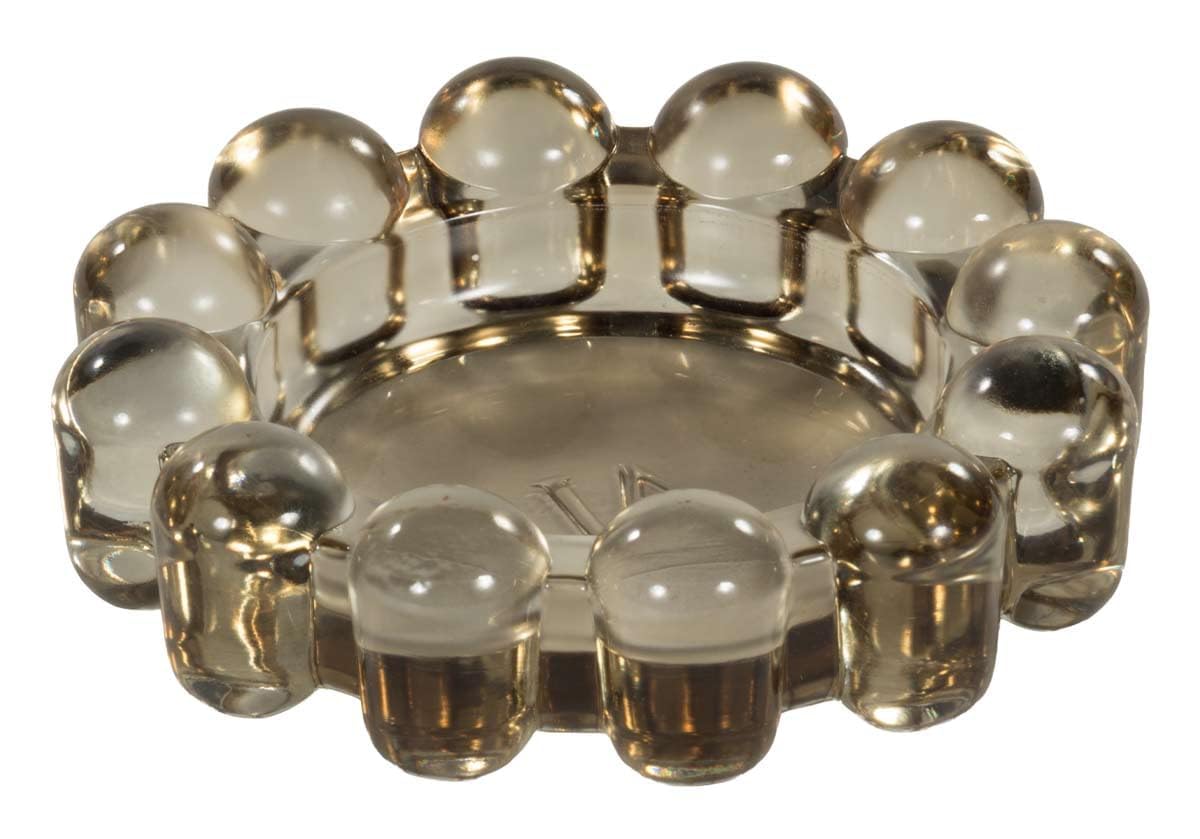 Alice Lane coupelle vue frontale smoky, design sculptural et élégance décorative