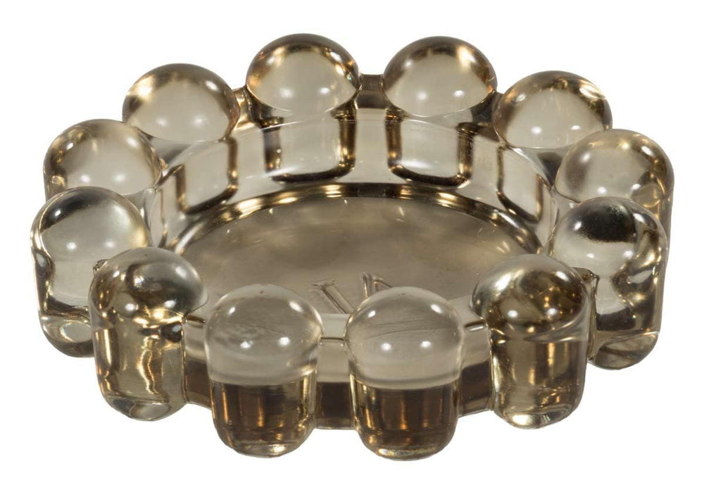 Alice Lane coupelle vue frontale smoky, design sculptural et élégance décorative