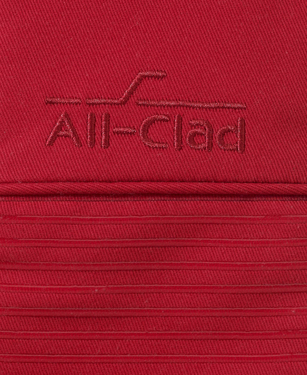 All-Clad gros plan texture silicone antidérapante offrant meilleure prise