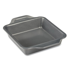 All-Clad moule carré face avant montrant construction robuste pour cuisson uniforme