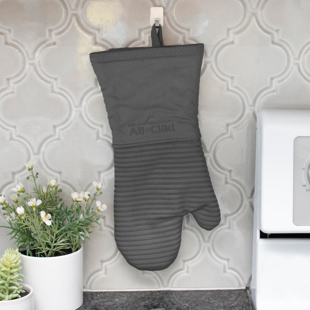 All‑Clad étiquette produit affichant matériaux et mesure