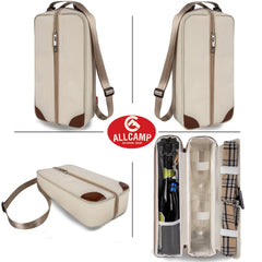 ALLCAMP accessoires inclus verres et tire-bouchon pour trinquer facilement