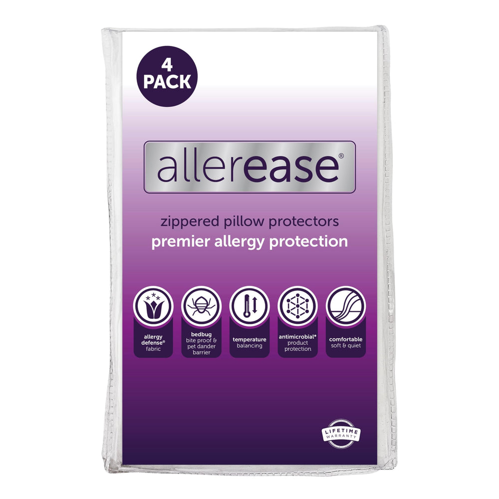Aller-Ease housse face avant montrant protection complète et finition douce