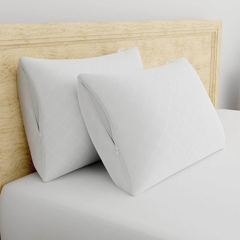 Aller-Ease housse sur lit en mise en scène pour cadre chambre apaisant