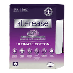 AllerEase housse matelas face avant protégeant contre allergènes et liquides