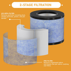 Allisfresh profil cylindrique illustrant diffusion à 360° efficace
