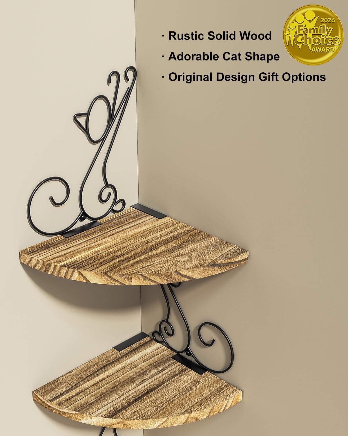 Alsonerbay étagère chat en situation salon illustrant rangement décoratif
