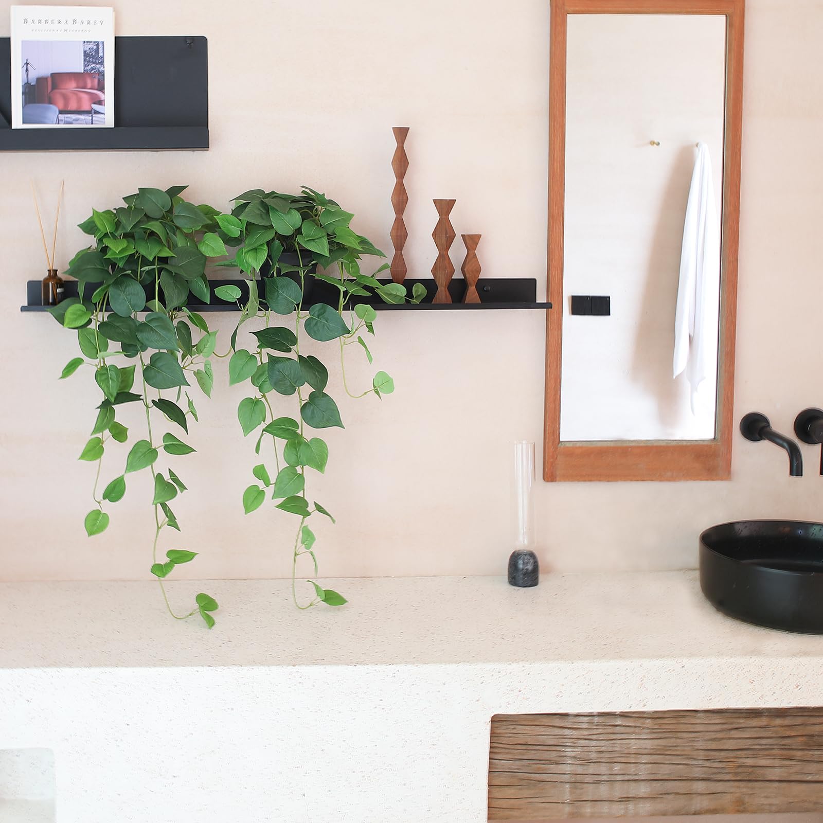 alyptus pot et base texture du cache-pot prêt à poser esthétique