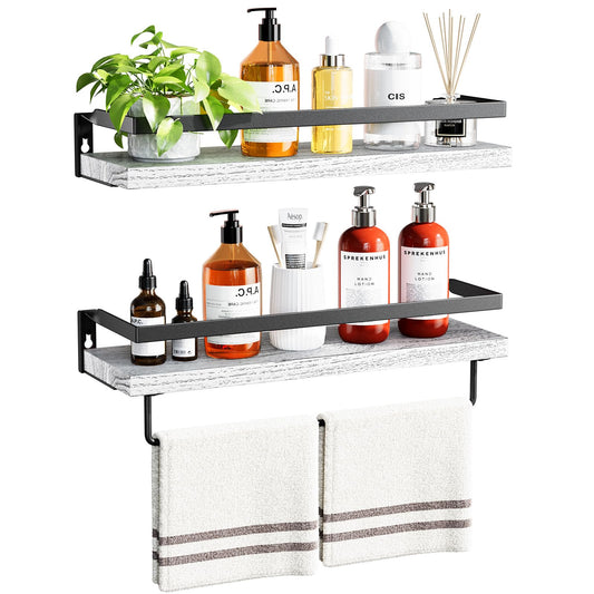 AMADA HOMEFURNISHING étagère face ensemble blanc, rangement élégant