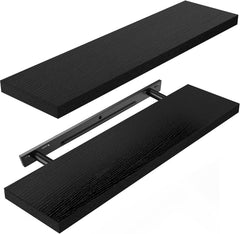 AMADA HOMEFURNISHING étagère flottante vue de face pour rangement élégant