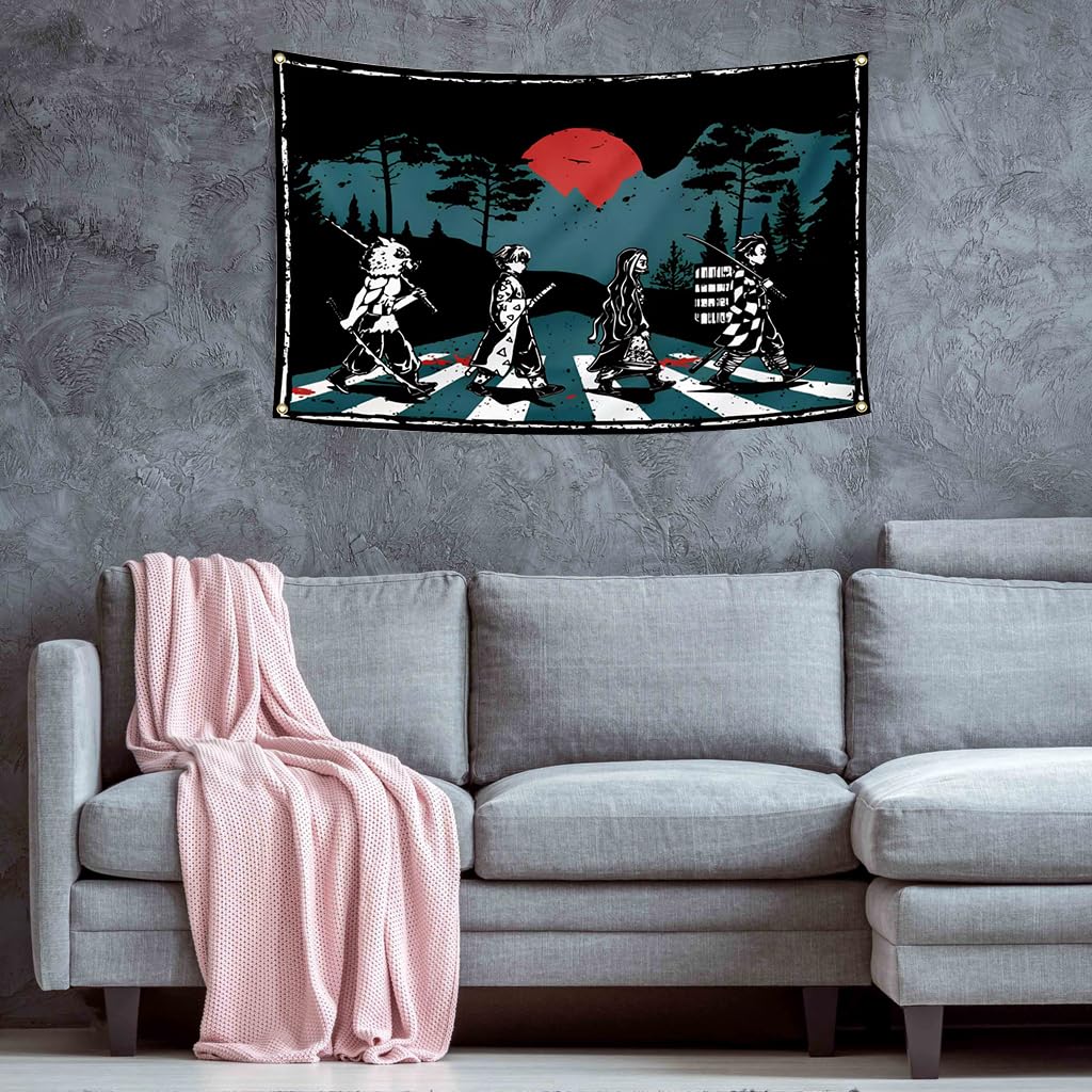 AMAKKFY tapisserie à côté d'un meuble pour visualiser la taille et l'échelle