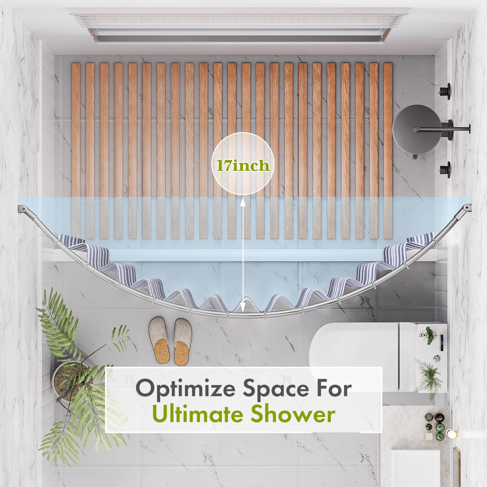 AmazerBath kit de fixation avec vis et supports, solide pour une installation permanente