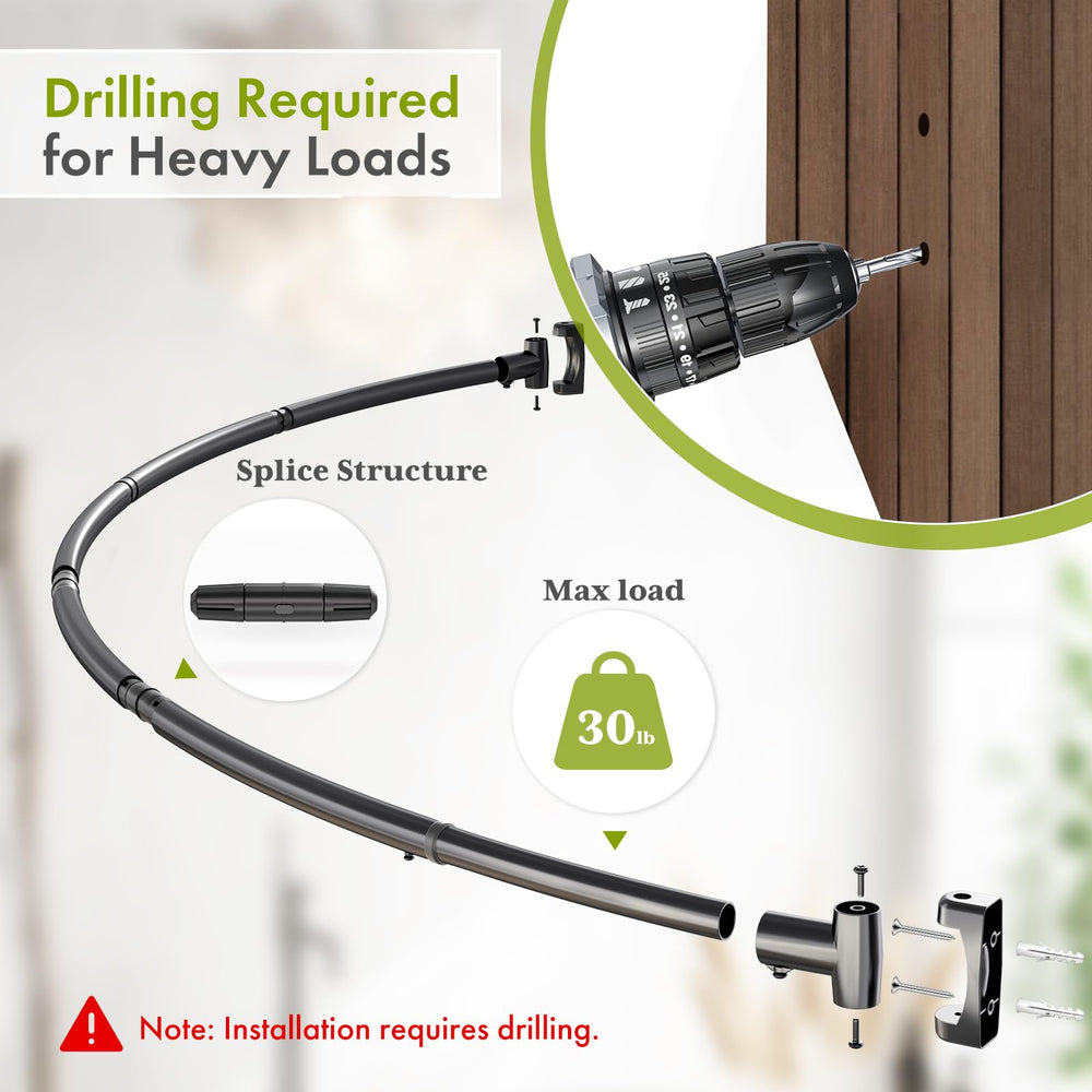 AmazerBath embouts pivotants à 180 degrés permettant installations variées