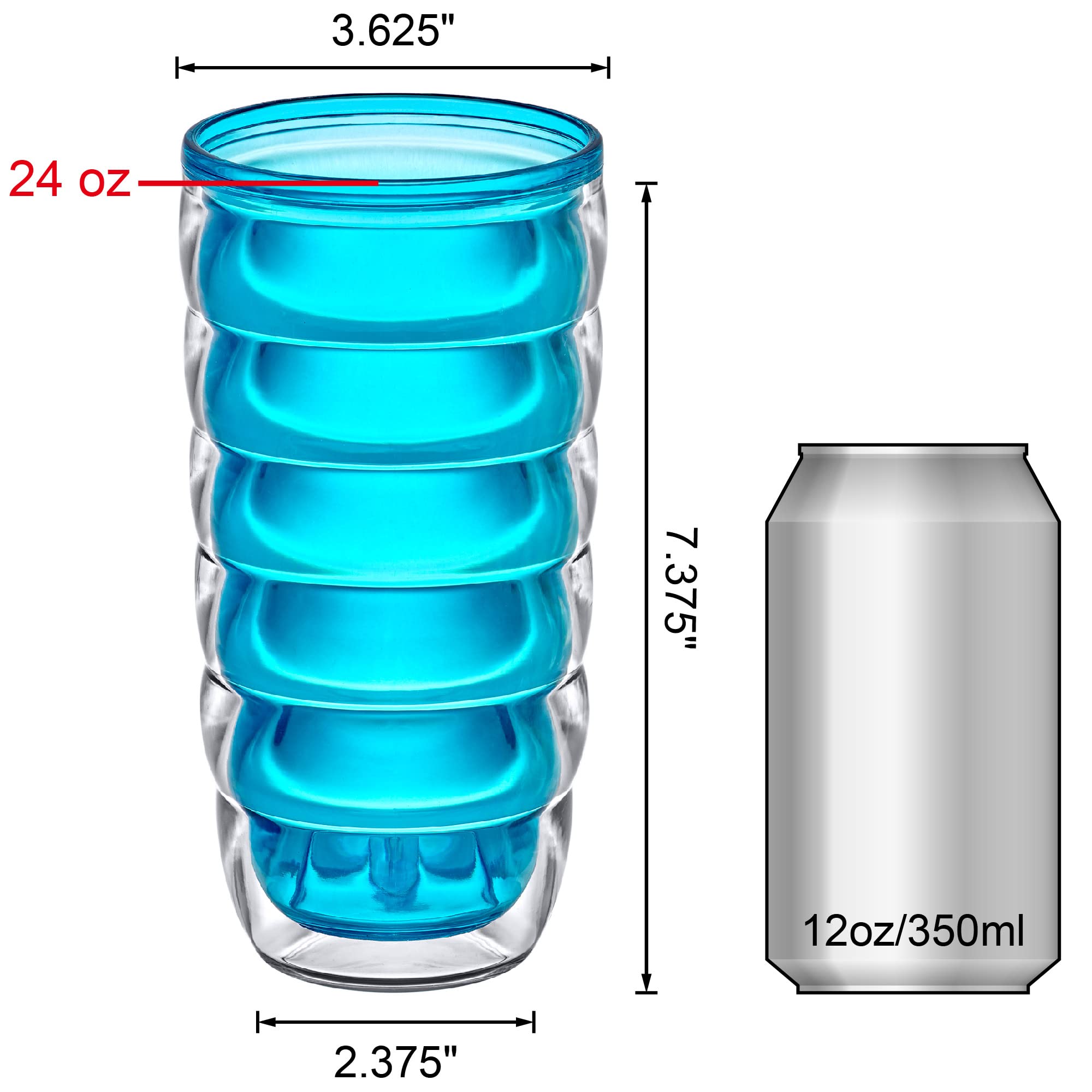 Amazing Abby comparatif de taille à côté d'une bouteille pour visualiser la capacité
