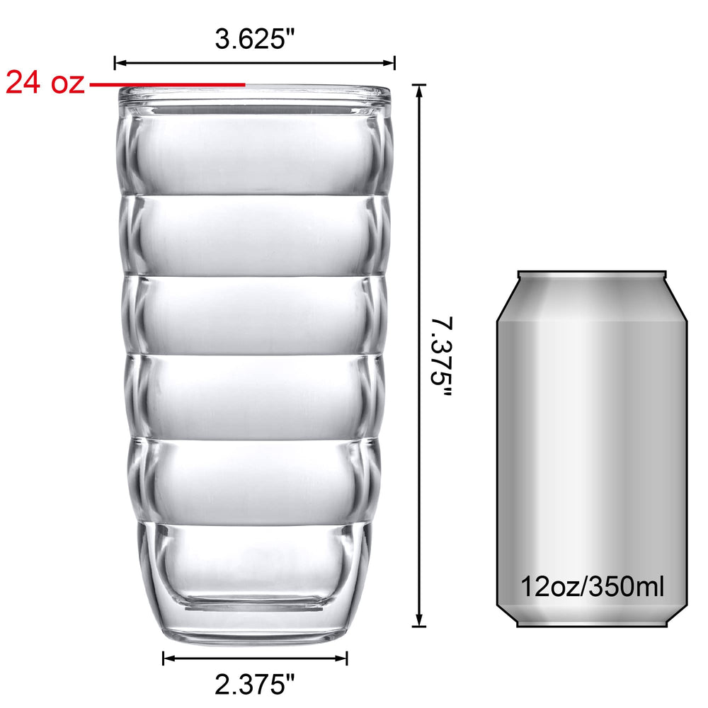 Amazing Abby comparaison de taille avec main, capacité 24 oz pratique