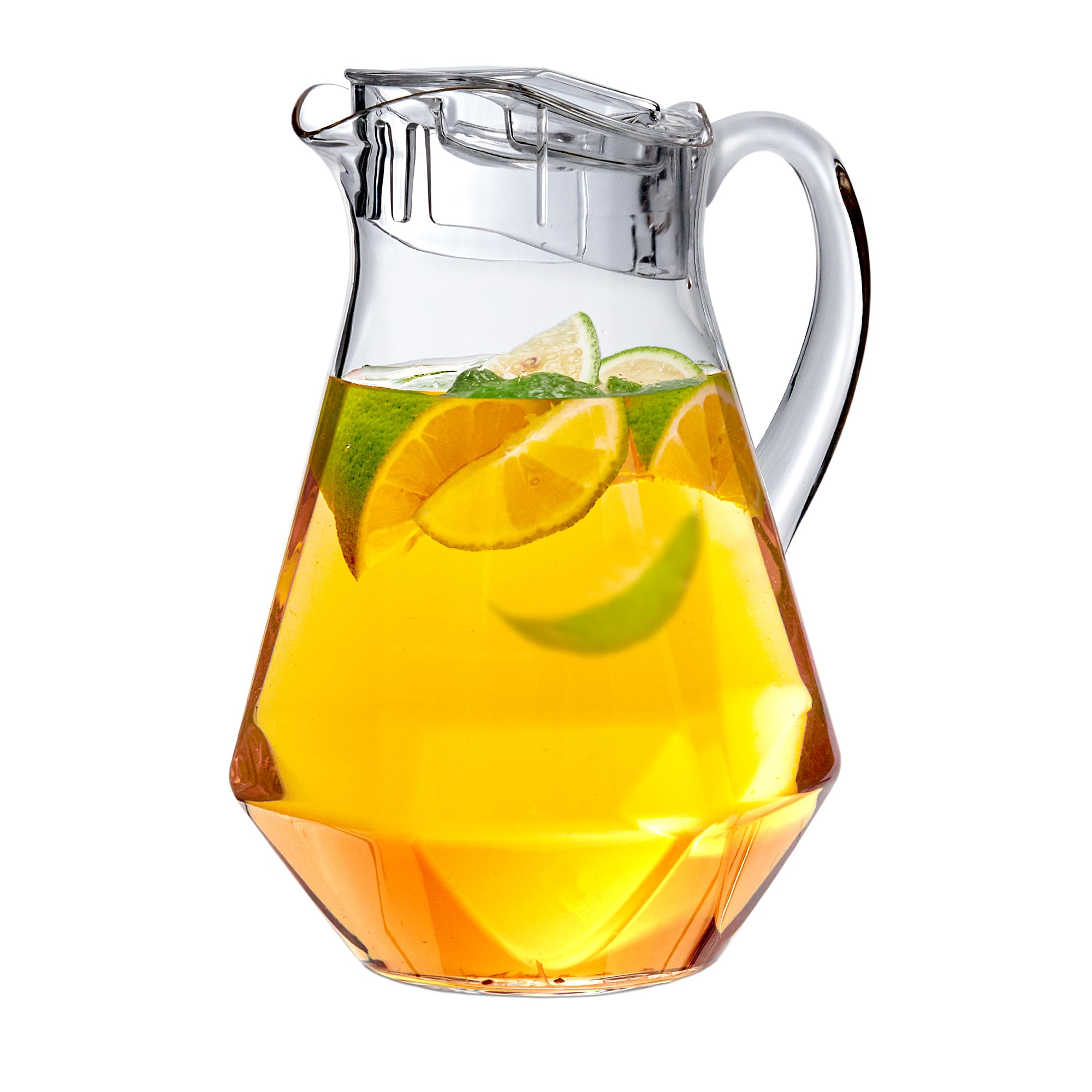 Amazing Abby carafe face claire montrant contenance et design pratique