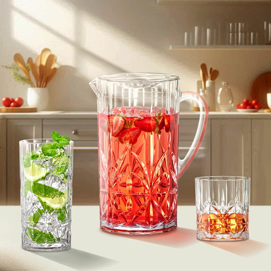 Amazing Abby carafe Stately bec verseur anti-éclaboussures pour service précis