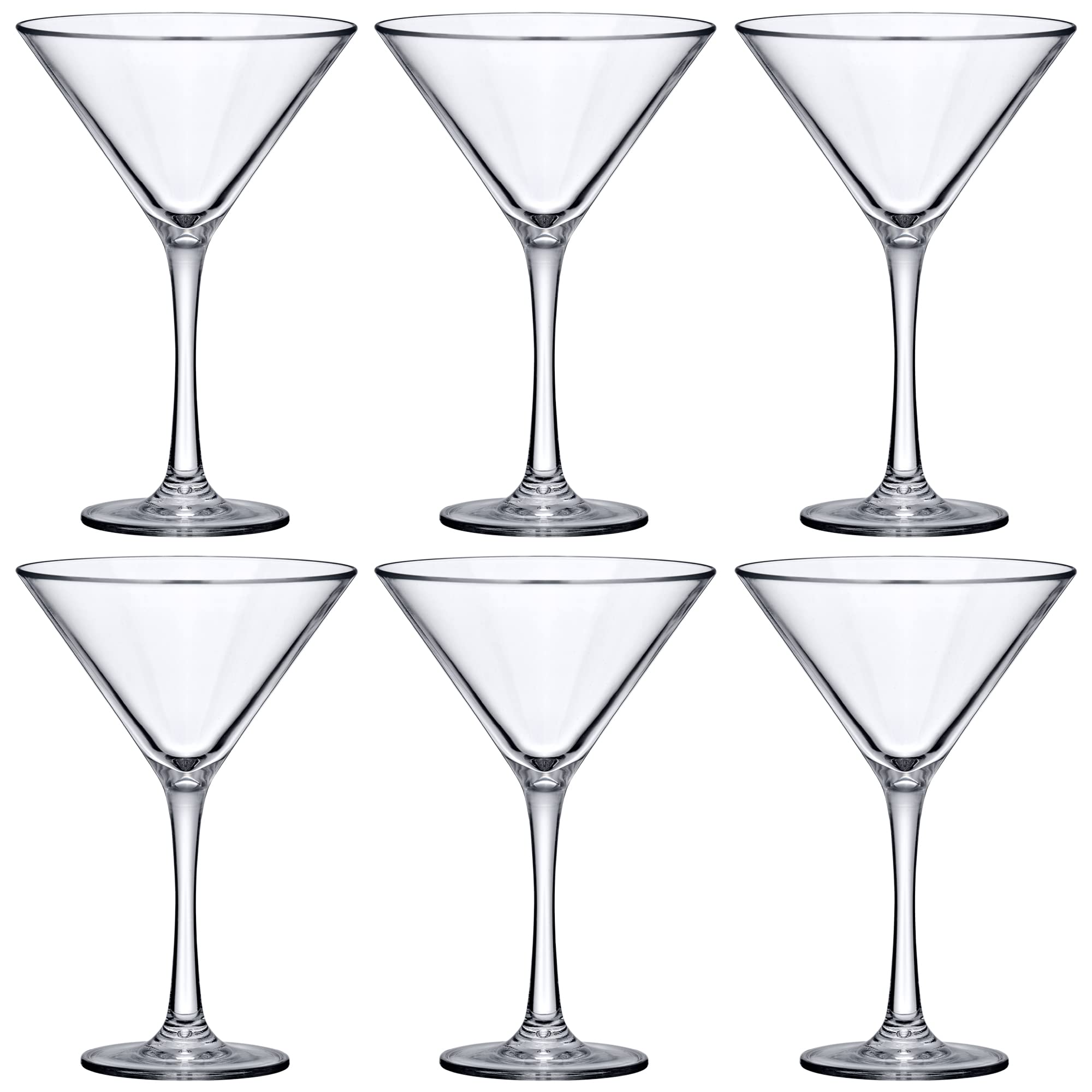 Amazing Abby verres Vesper en table au bord de la piscine pour usage extérieur