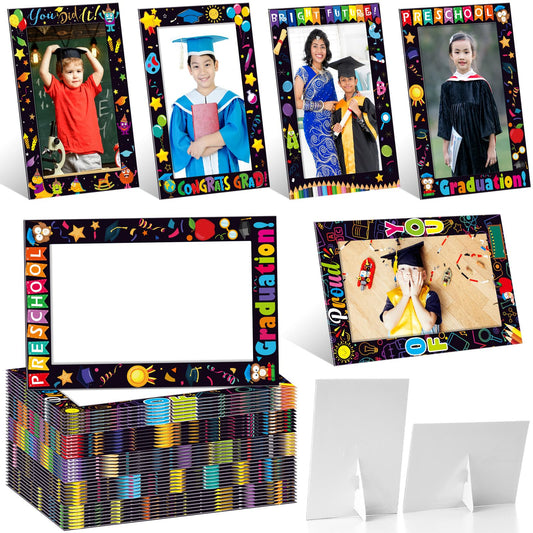 AmazingSpark cadre pack avant montrant 50 cadres colorés pour souvenir