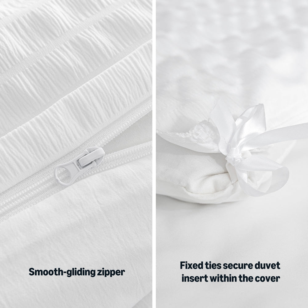 Amazon Basics attaches intérieures sécurisant la couette pour maintien sans plis