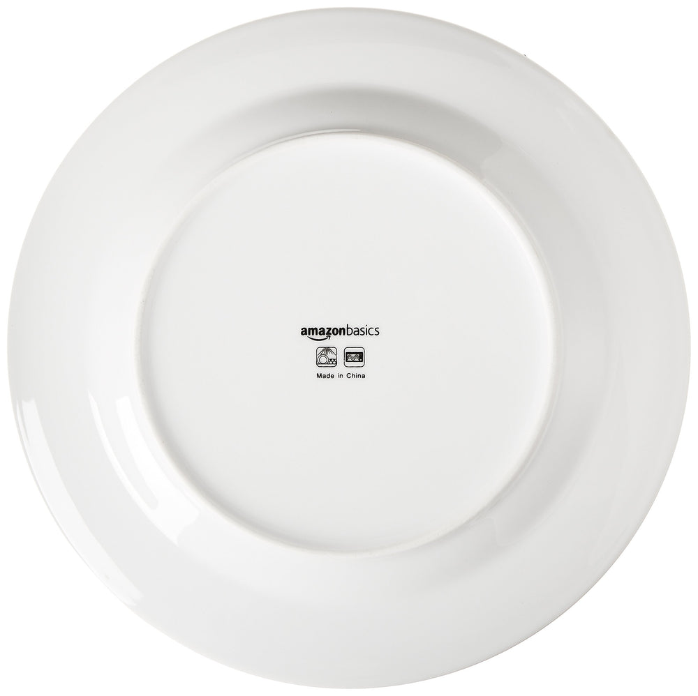 Amazon Basics bol 5,5 x 2,8 gros plan, porcelaine légère et résistante pour soupes
