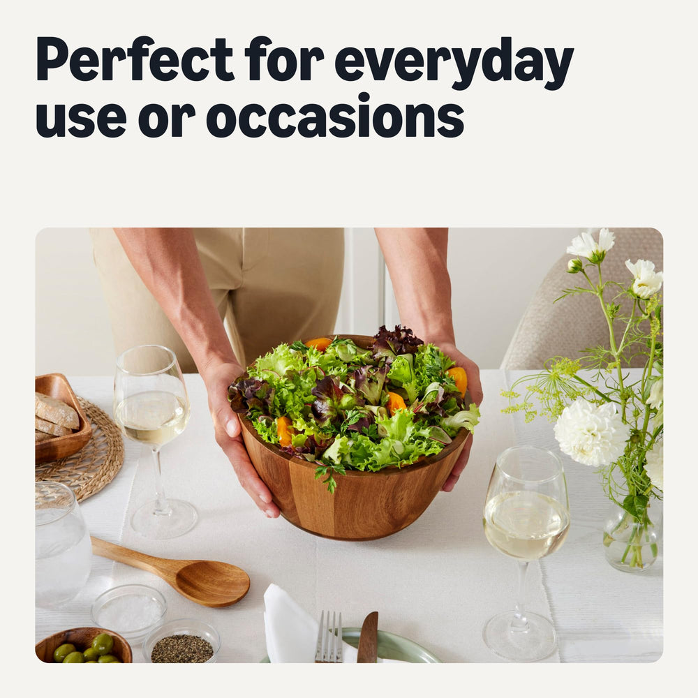 Amazon Basics bol à côté d'une assiette montrant l'échelle pratique
