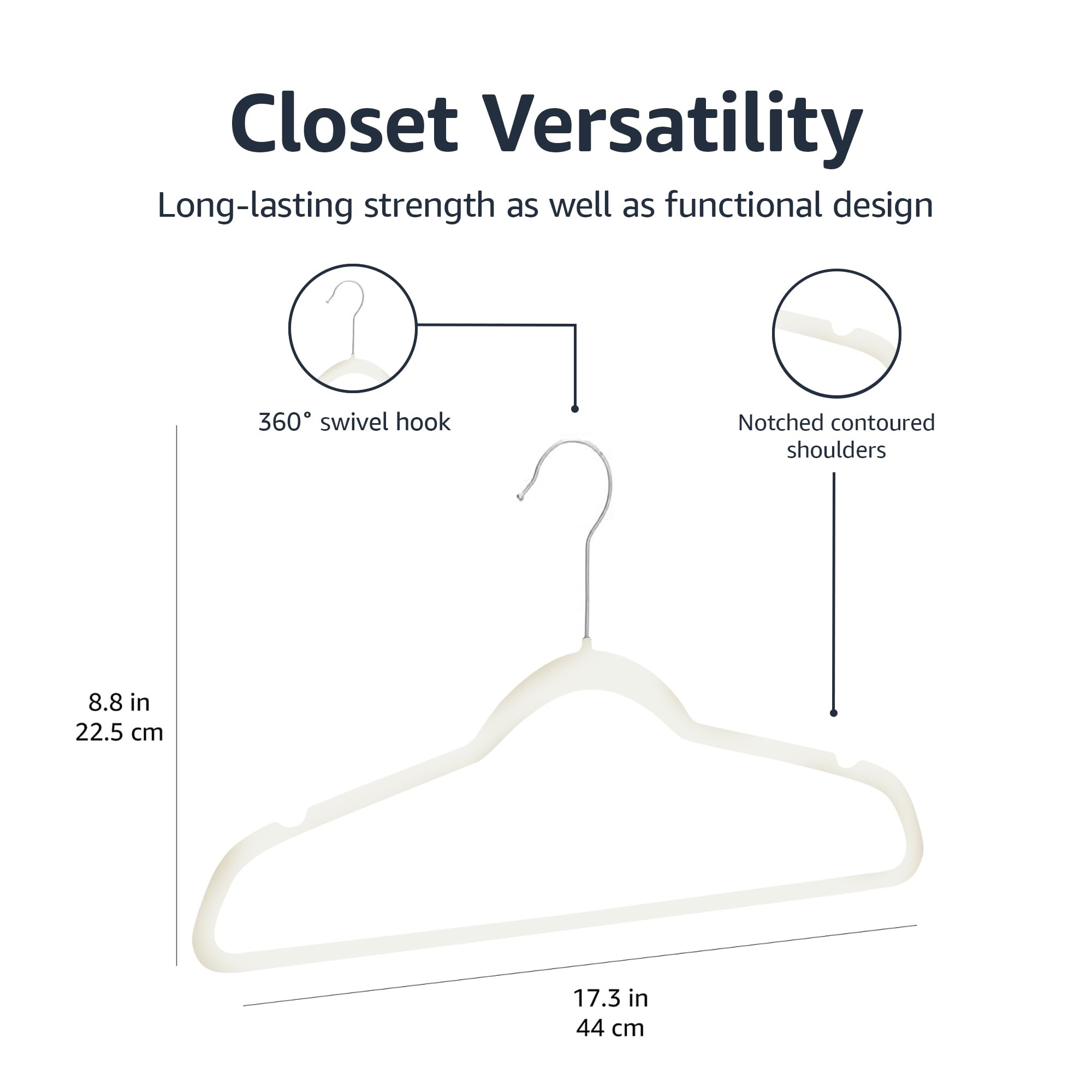 Amazon Basics comparaison d'épaisseur illustrant le profil mince et compact