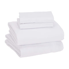 Amazon Basics gros plan du maillage jersey montrant texture souple et confort