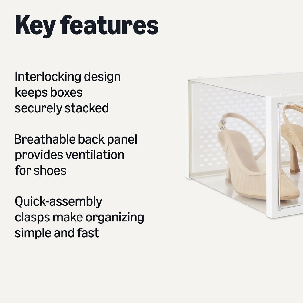 Amazon Basics détail poignée ajourée facilitant transport et préhension