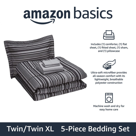 Amazon Basics gros plan microfibre montrant douceur et texture résistante