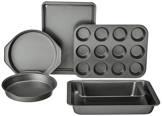 Amazon Basics vue avant de l'ensemble 6 pièces pratique pour la pâtisserie