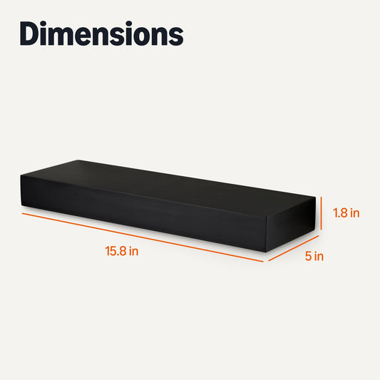 Amazon Basics gros plan bois pin finition noire qualité et texture durable