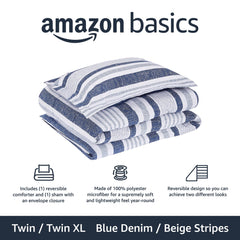 Amazon Basics gros plan microfibre montrant douceur et résistance