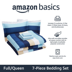 Amazon Basics gros plan microfibre douce, sensation confortable et durable