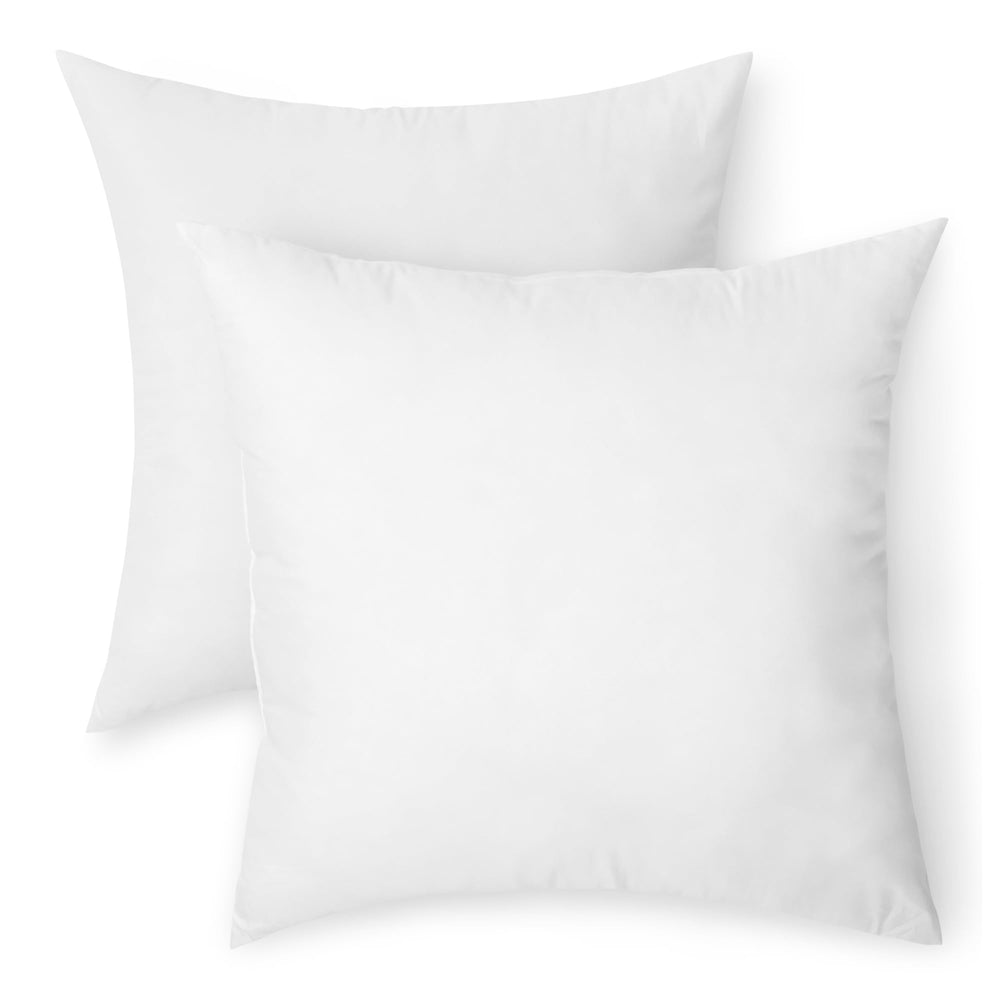 Amazon Basics insert coussin face avant montrant maintien et volume