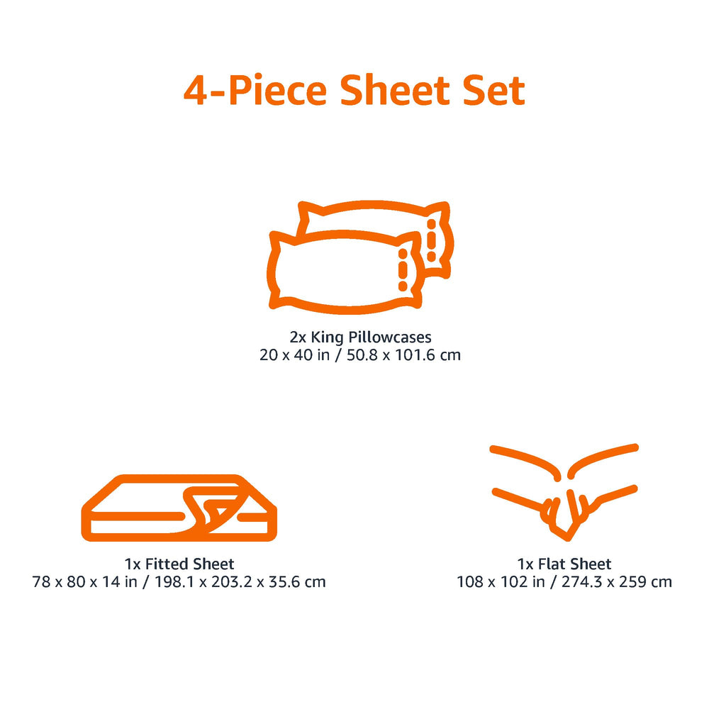 Amazon Basics mise en scène chambre gris clair montrant apparence élégante et versatile