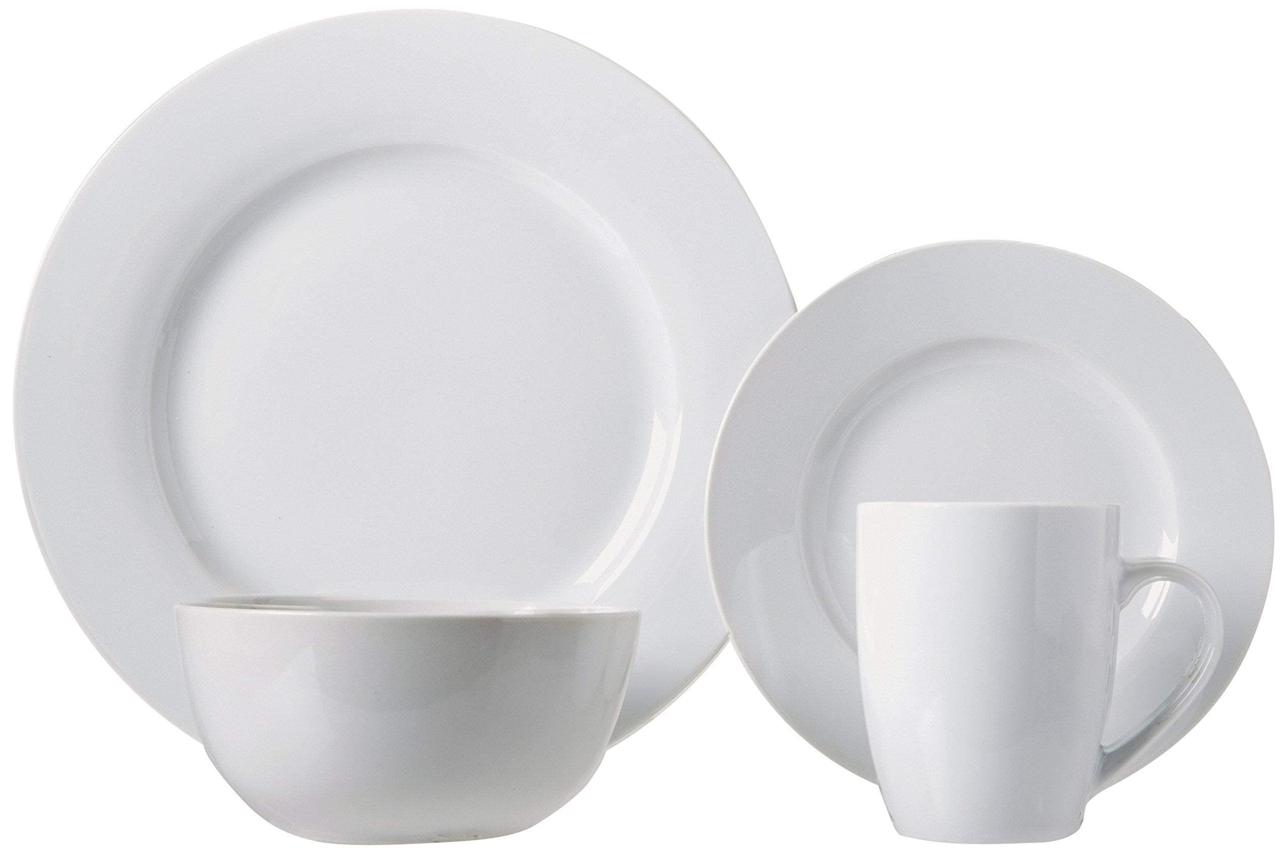 Amazon Basics mug 4 pouces profil, poignée ergonomique pour boissons chaudes