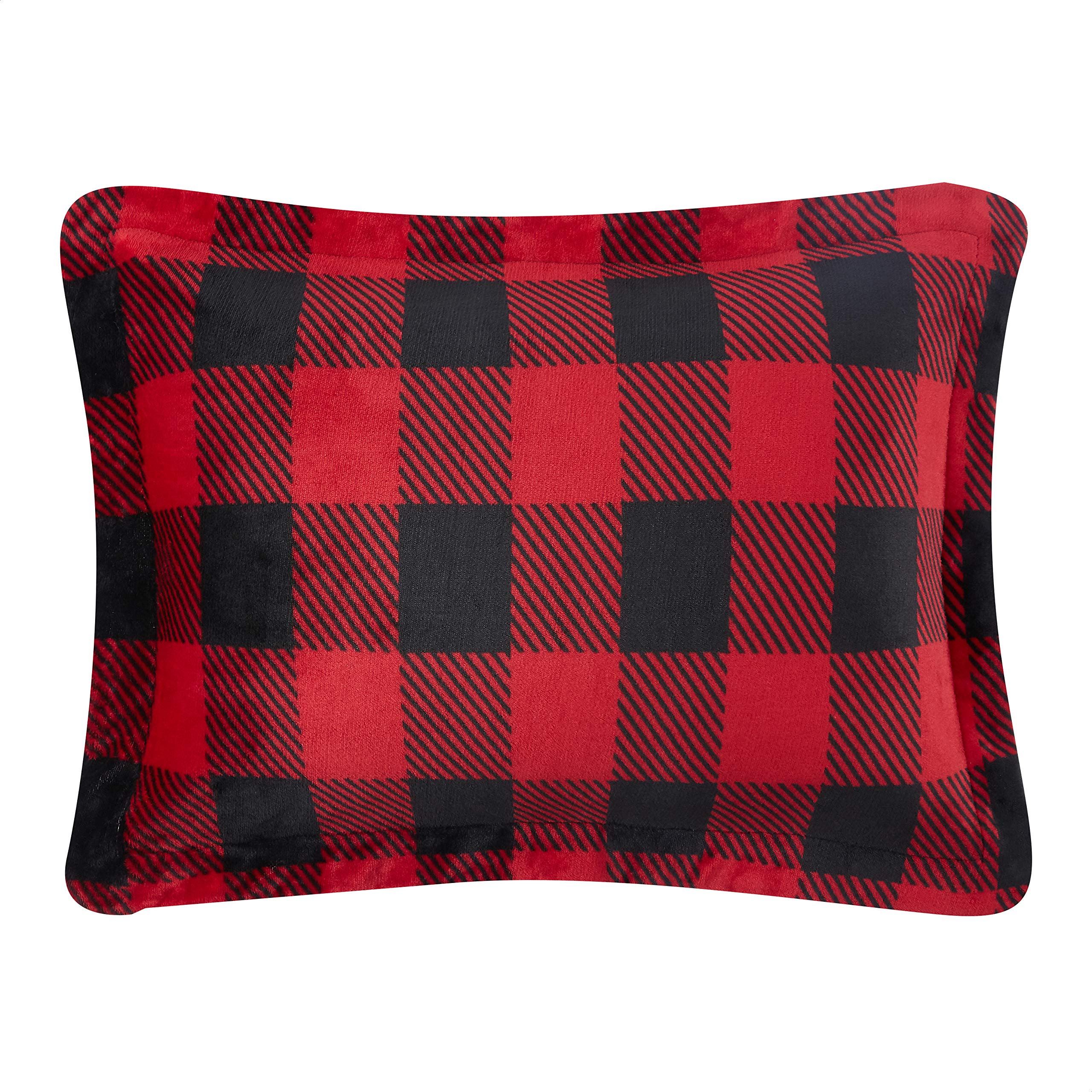 Amazon Basics gros plan texture micromink douceur visible
