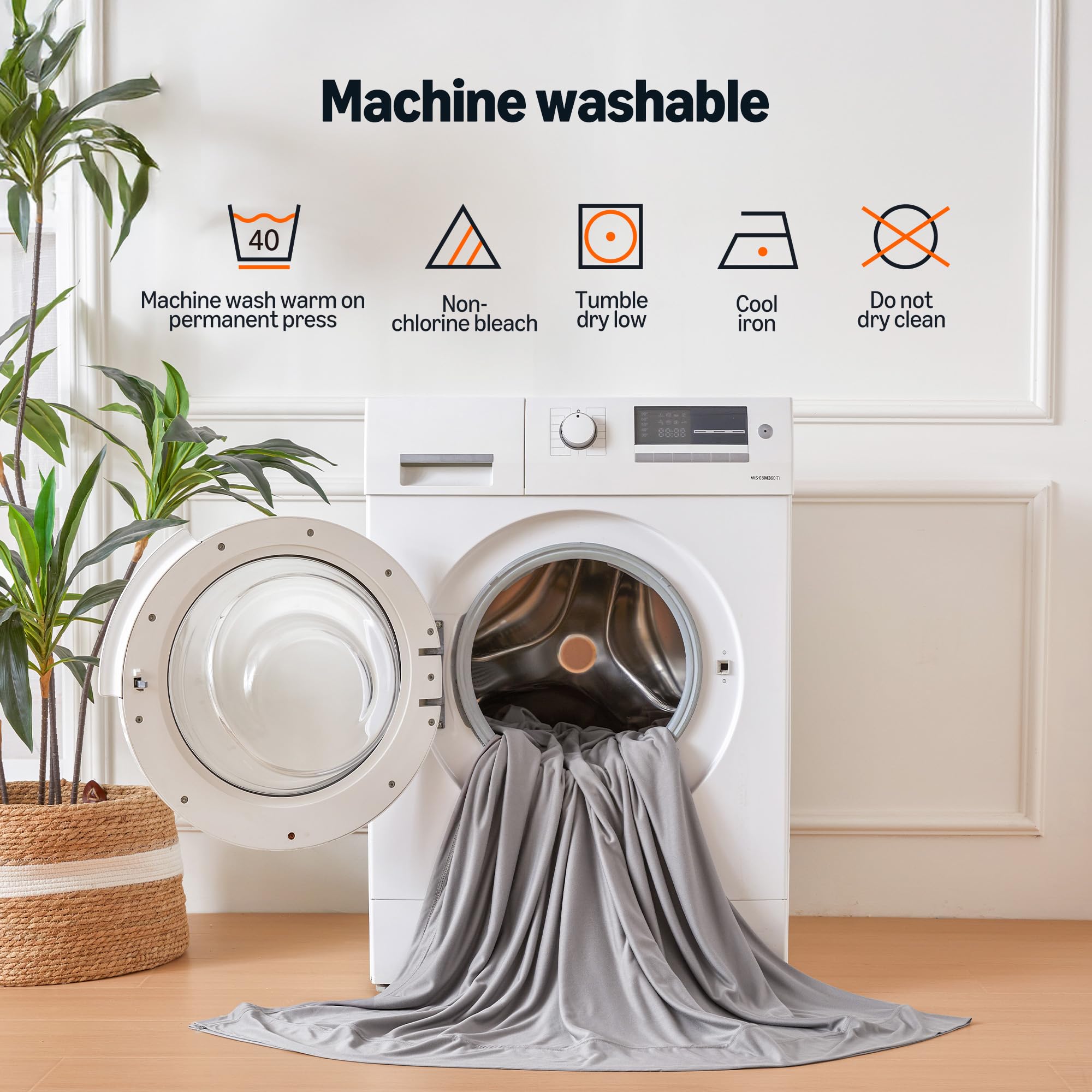 Amazon Basics scène de chambre minimaliste montrant confort et élégance