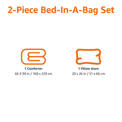 Amazon Basics taie d'oreiller 20x26 détail de couture pour maintien et confort