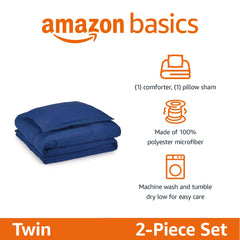 Amazon Basics gros plan microfibre douce montrant texture confortable et durable