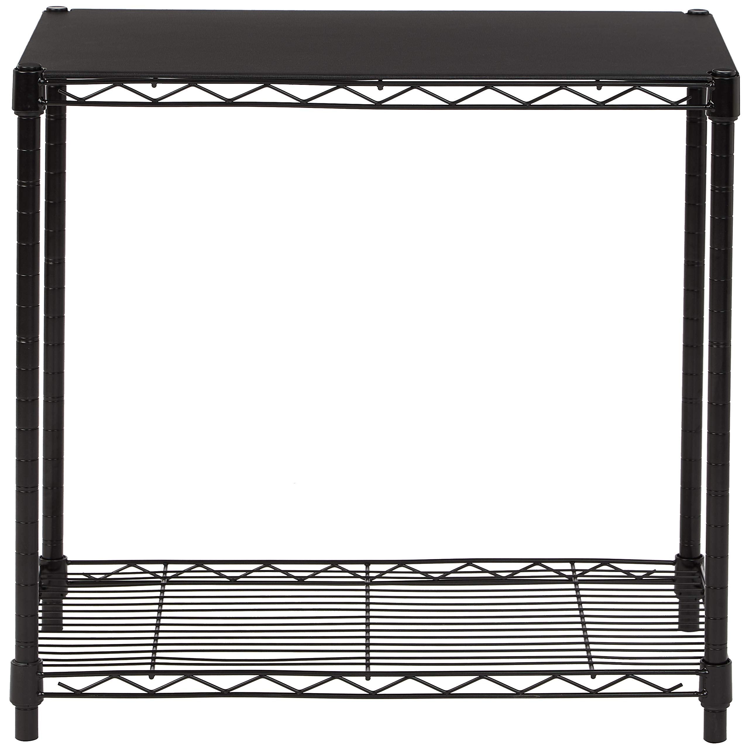 Amazon Basics étagère grille métallique inférieure ventilée, rangement aéré