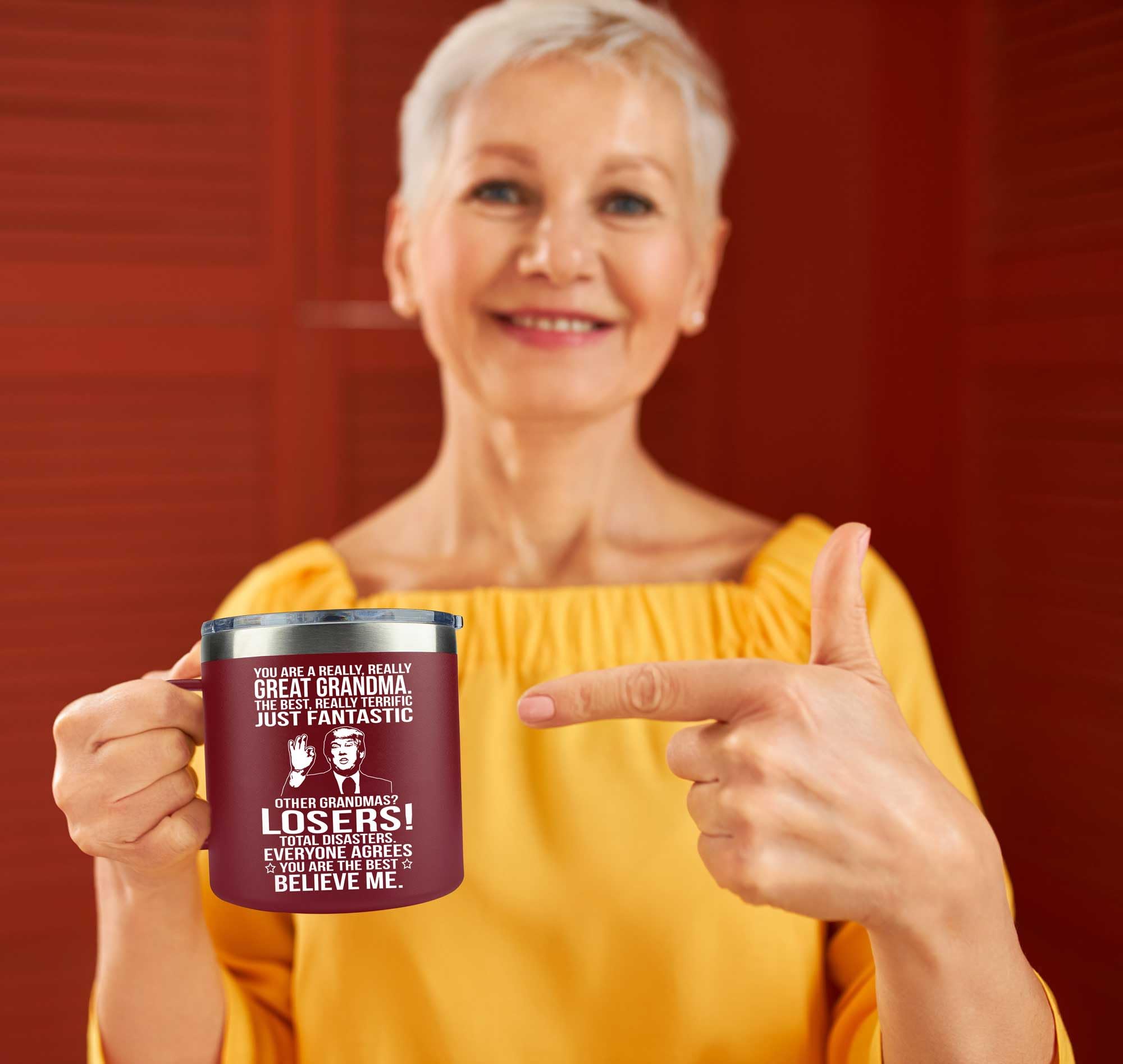 AMAZPRINTS tasse dans porte‑gobelet voiture montre compatibilité pratique