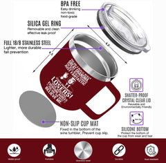 AMAZPRINTS tasse intérieur inox pour isolation et propreté durable
