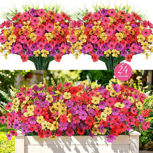 AmberFun emballage ensemble 24 fleurs, aperçu prêt à poser