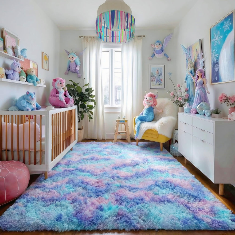 Amdrebio tapis à l'échelle montre dimensions 4x6 pour comparaison